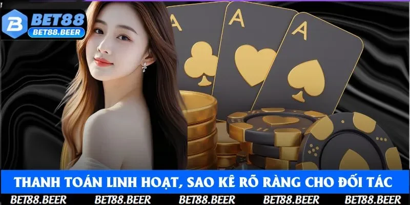 Thanh toán linh hoạt, sao kê rõ ràng cho đối tác nắm bắt Thanh toán linh hoạt, sao kê rõ ràng cho đối tác nắm bắt