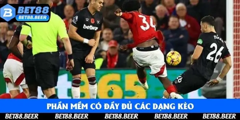 Ứng dụng của nền tảng Bet88 cập nhật mọi loại kèo